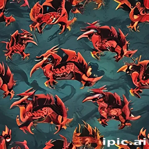 dragons background