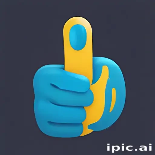 blue thumbs up emoji