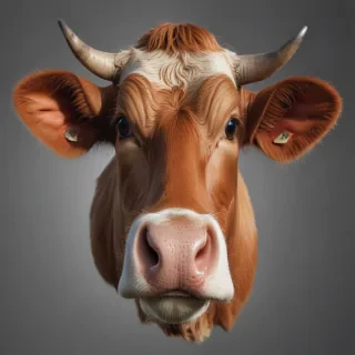cow head png