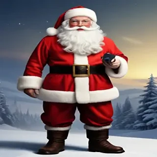 santa claus iphone wallpaper