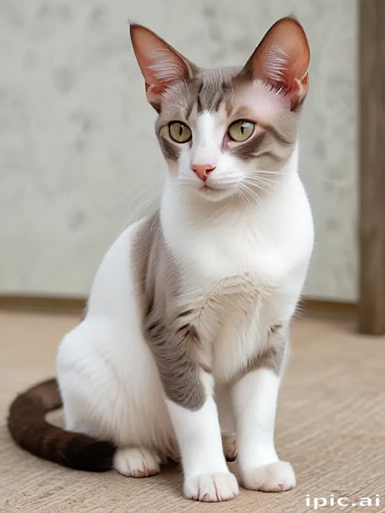 oriental bicolor cat breed