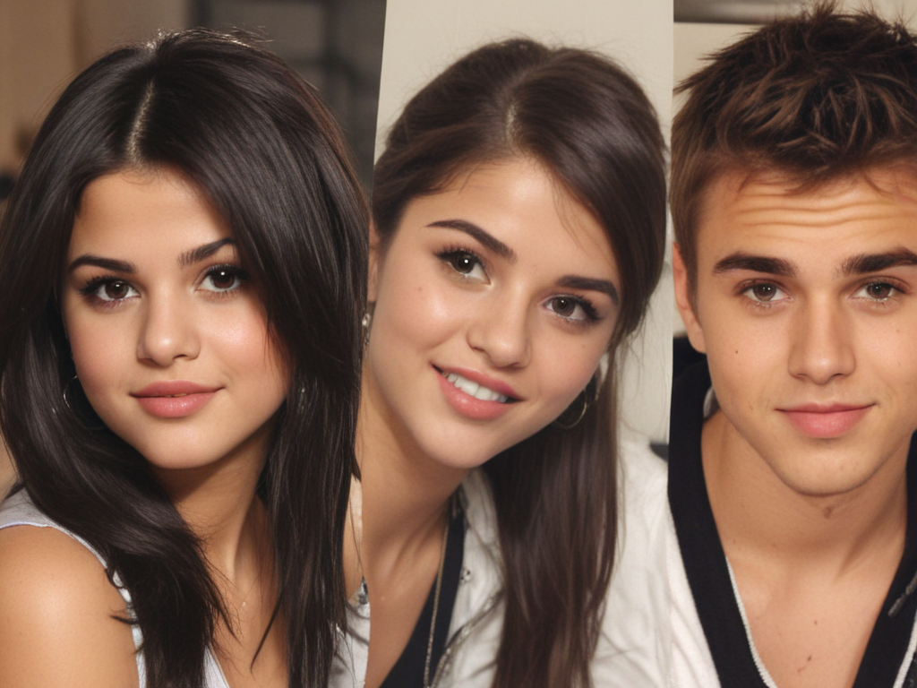 selena gomez to justin bieber