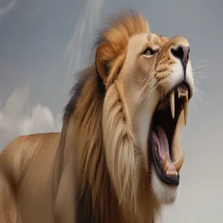 lion roar png