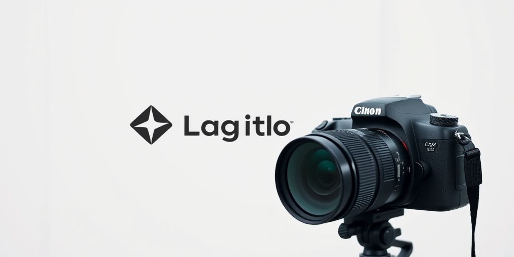 Generate a high-resolution image of a stylized digital logo with a minimalist design, using a DSLR camera at f/2.8 aperture, ISO 200, 50mm lens, in a well-lit studio setting with a soft focus background.