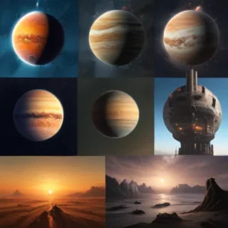 aesthetic planets