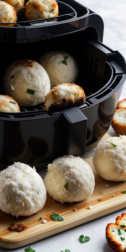 air fryer goat cheese balls