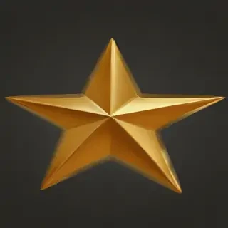 golden star png