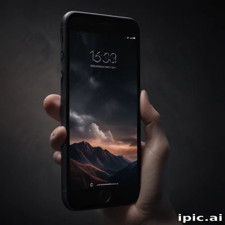 dark phone background