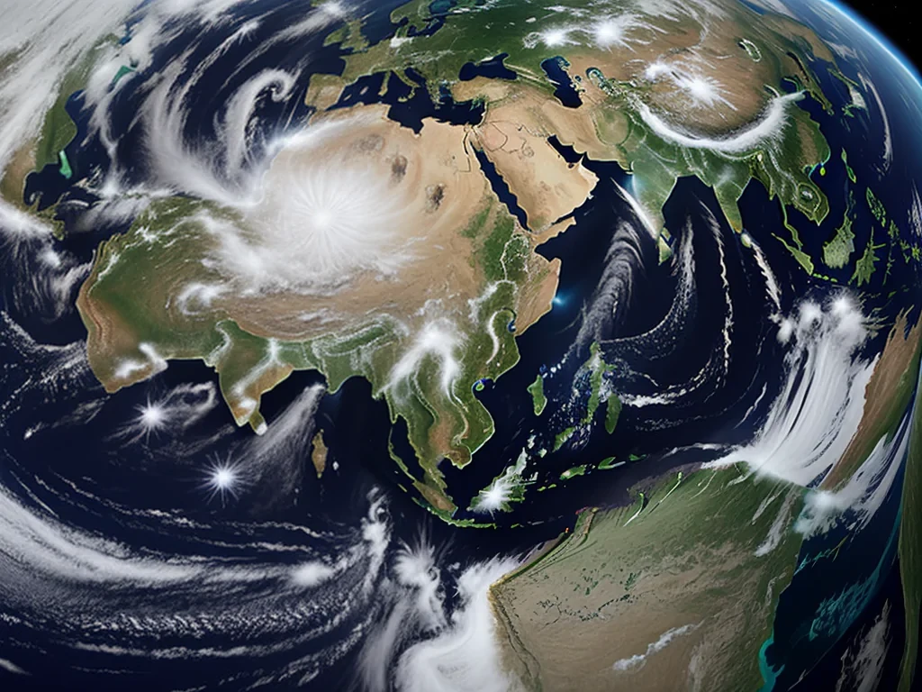 earth from space