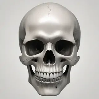 transparent skull png