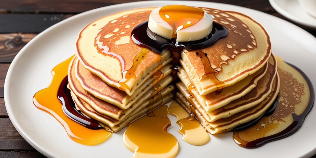 pancakes with half and half