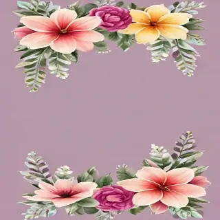 flowers border png