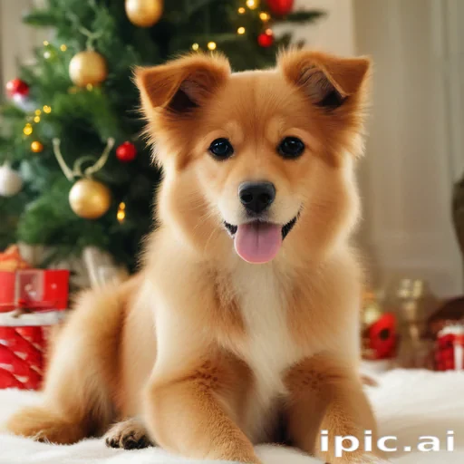 christmas wallpaper dogs
