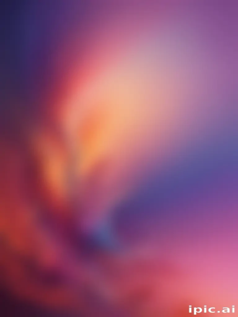 Soft, Dreamy Abstract Background with Vibrant Colors and Fluid Motion