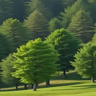 background trees