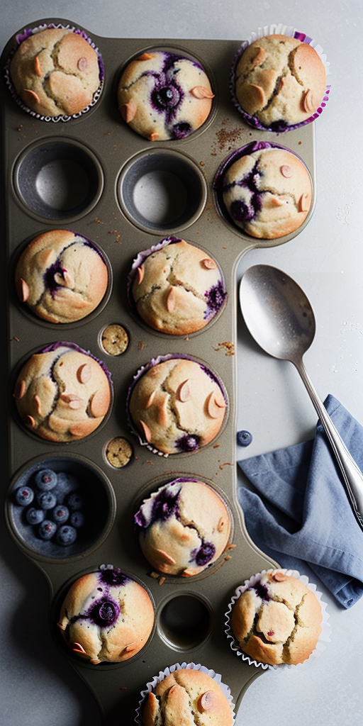 gluten free banana blueberry muffins