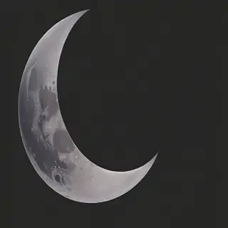 crescent moon transparent background