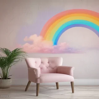 rainbow pastel wallpaper