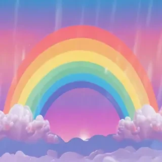 aesthetic rainbow backgrounds