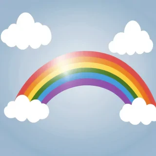 rainbow clipart png