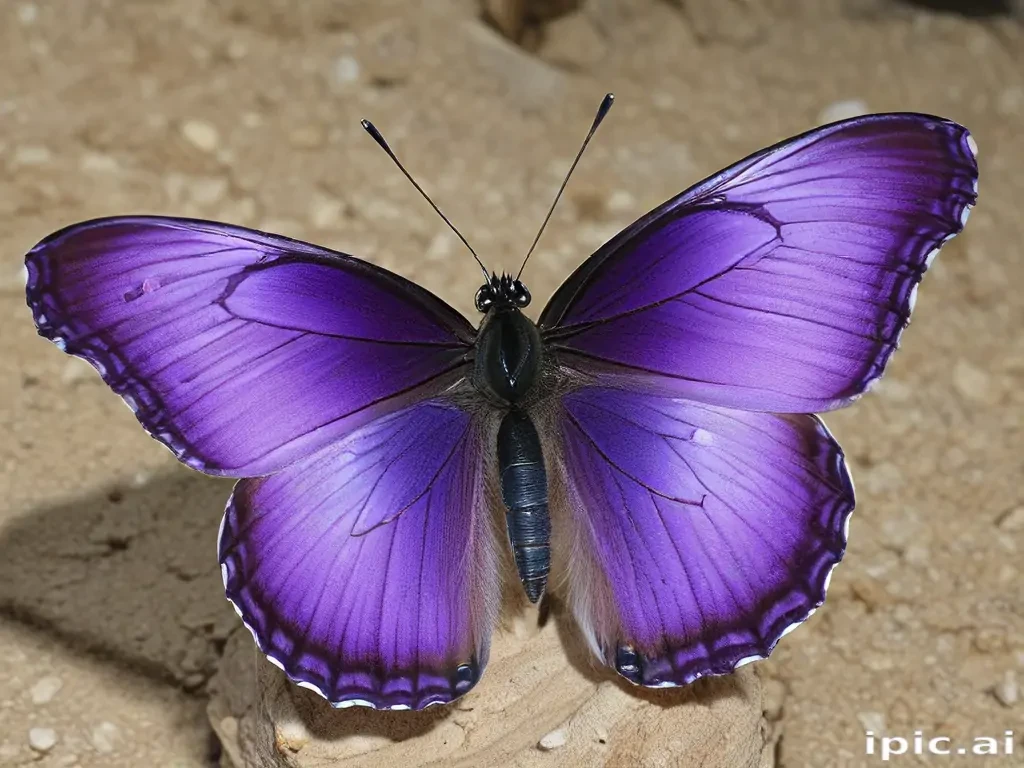 purple butterfly