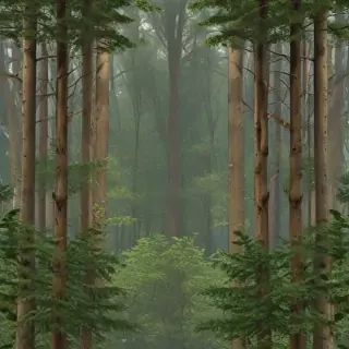 forest transparent background