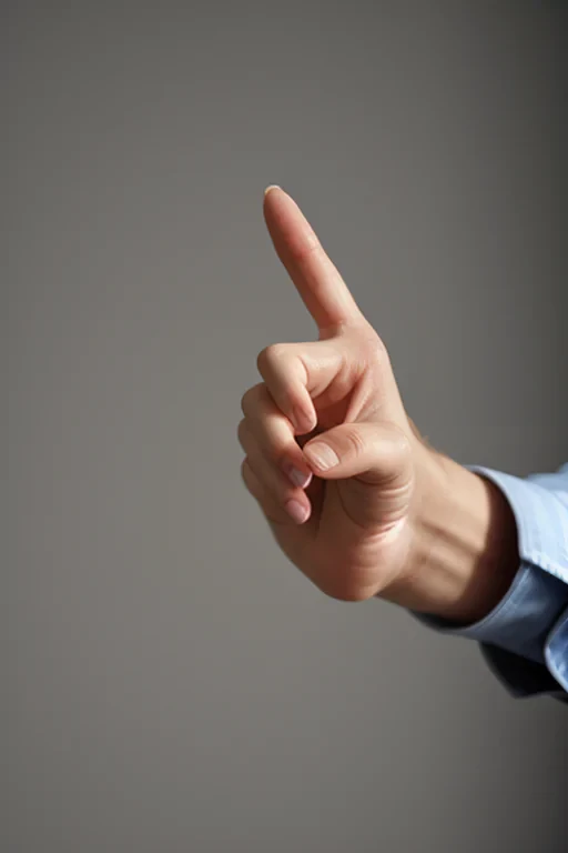 finger pointing at you
