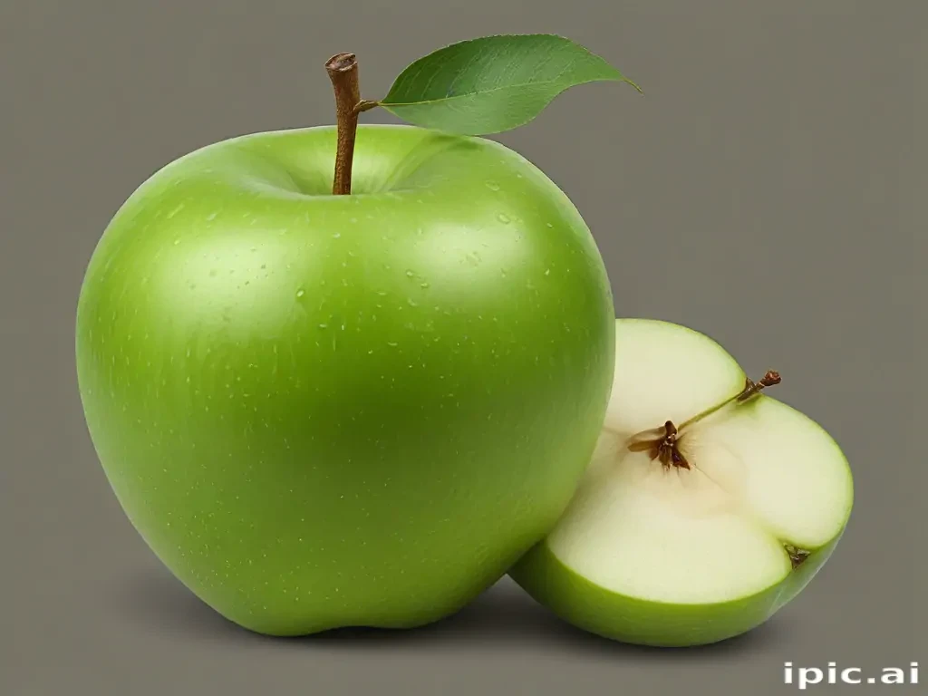 green apple png