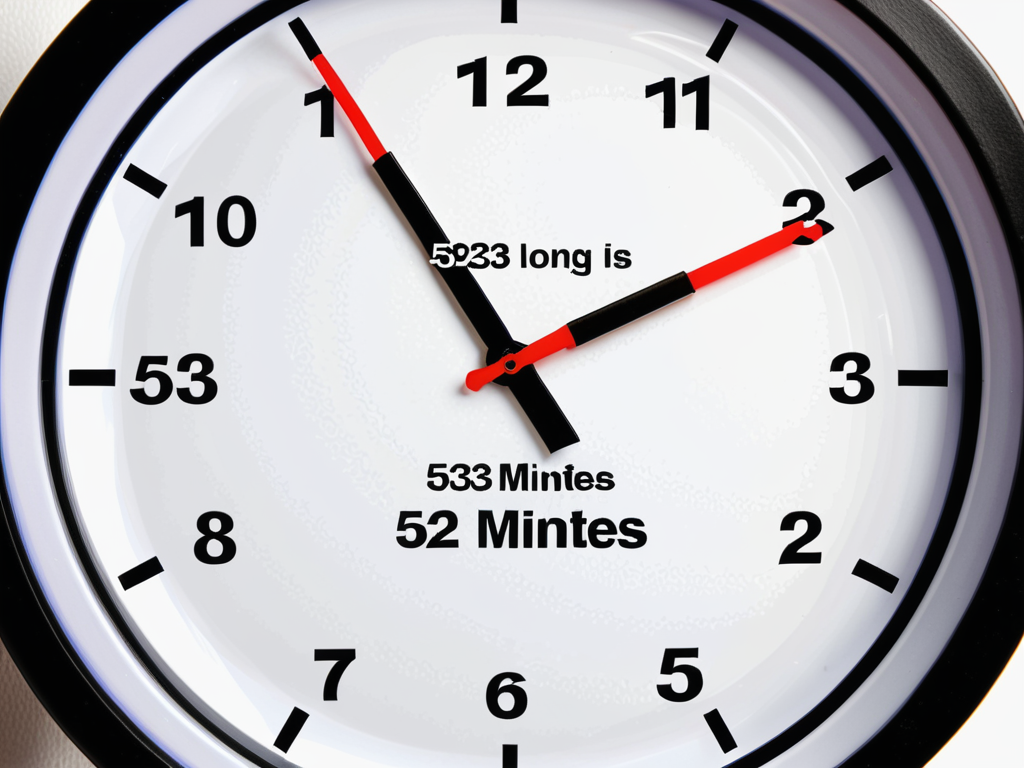 how long is 523 minutes
