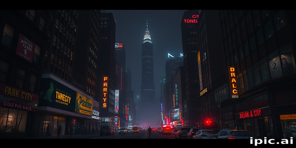 dark city aesthetic