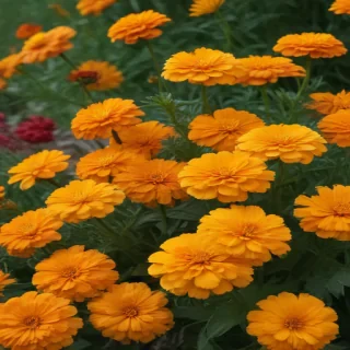 marigolds transparent