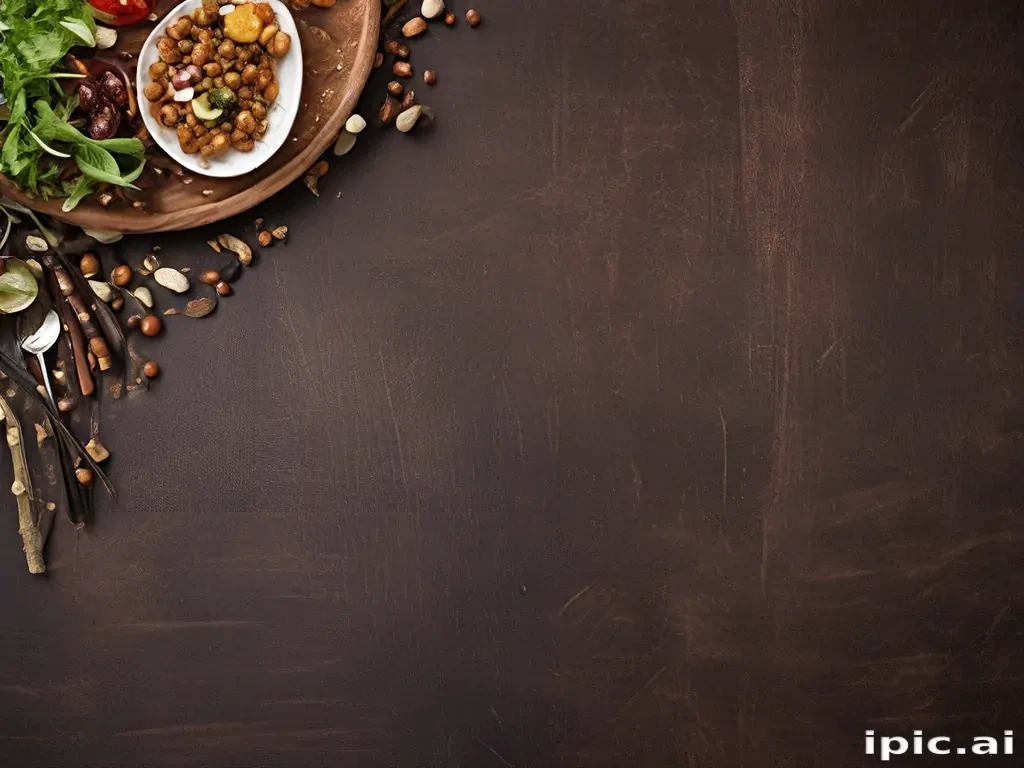 background of table