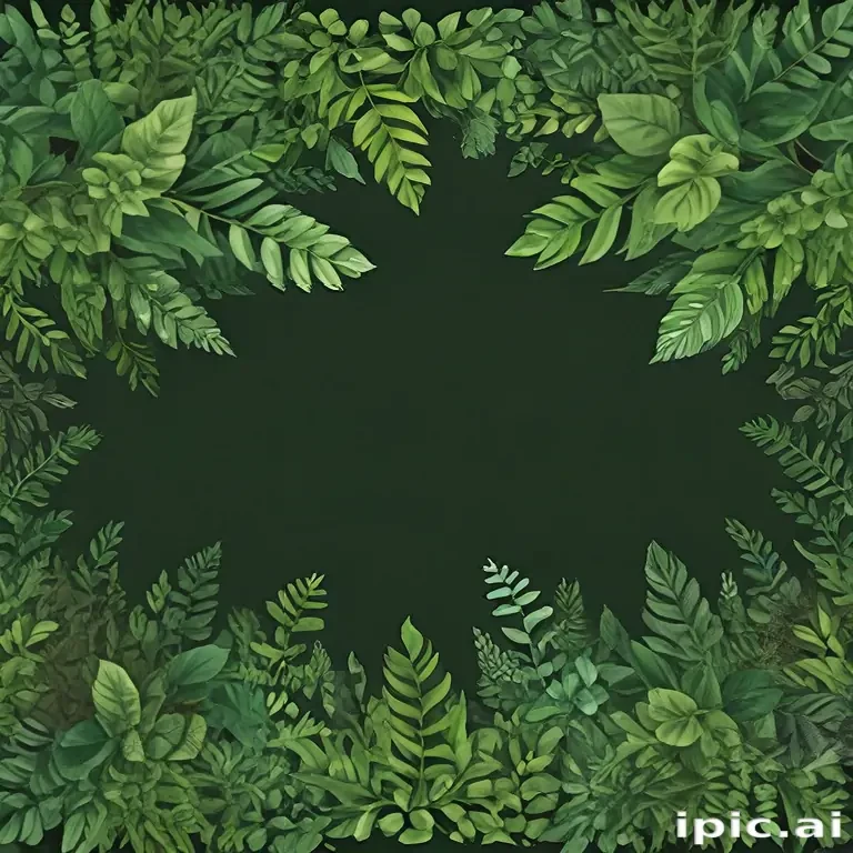 greenery border