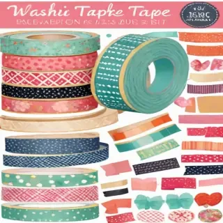 washi tape clipart