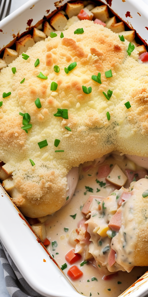chicken cordon bleu casserole with stuffing
