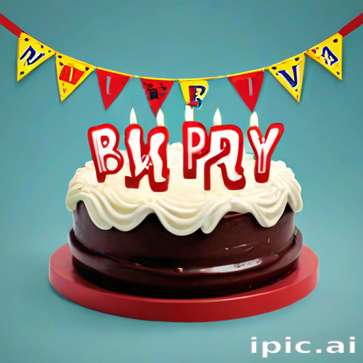 happy birthday banner png