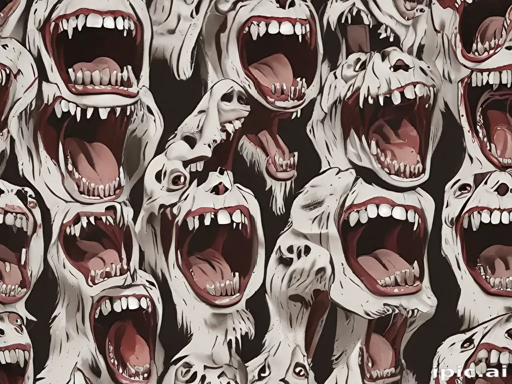 screaming background