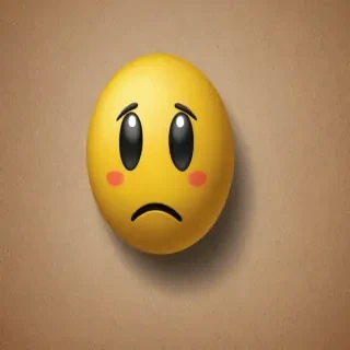 sad face emoji png