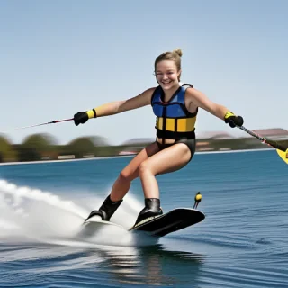 water skiing