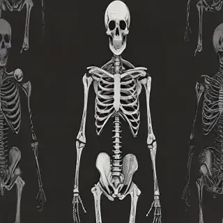 skeleton wallpaper