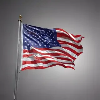 american flag waving png