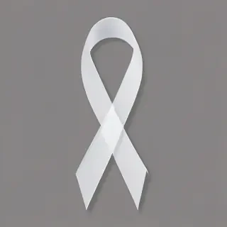 white ribbon png