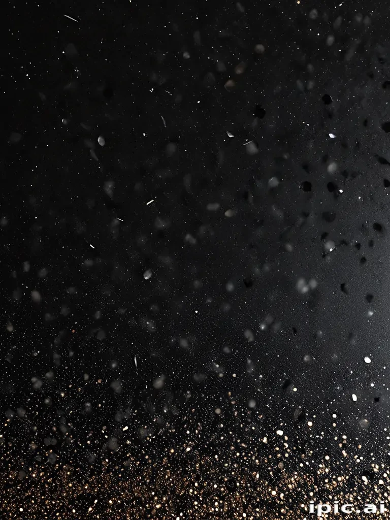 black and glitter background