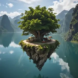 floating island