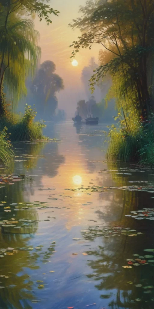 monet paintings wallpaper