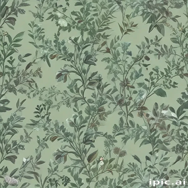 sage green aesthetic background