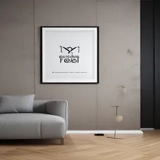 mockup wall art