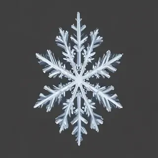 snowflake clipart with transparent background