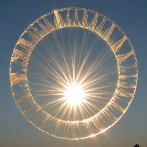 transparent sun