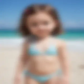 little girl in bikini ai